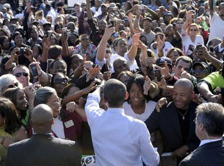 Tổng thống Mỹ vận động trước bầu cử Quốc hội